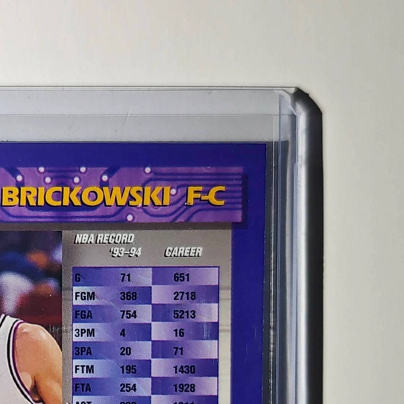 Frank Brickowski 1994-95 Topps Finest #291 Basketball Card
