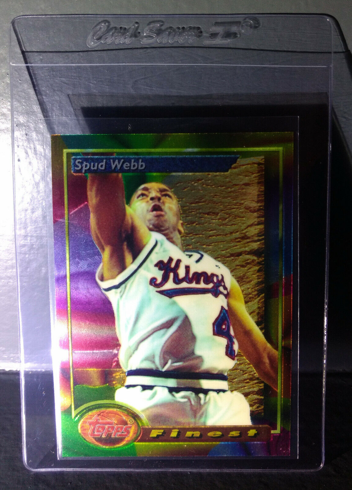 1993-94 Topps Finest Spud Webb #57 Basketball Card