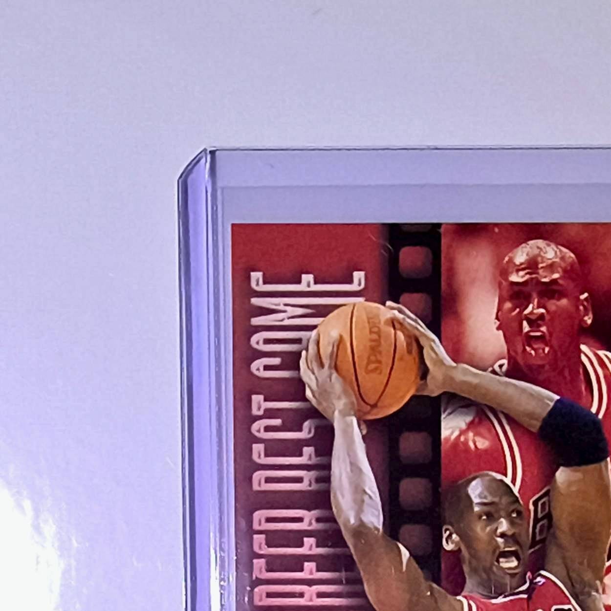 Michael Jordan 1996-97 Hoops  Career Best Game #335 Basketball Card Bulls