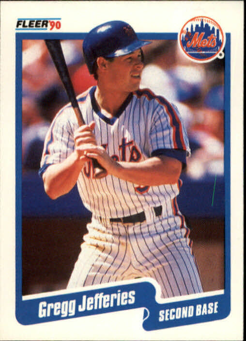 1990 Gregg Jefferies Fleer Baseball Card #207