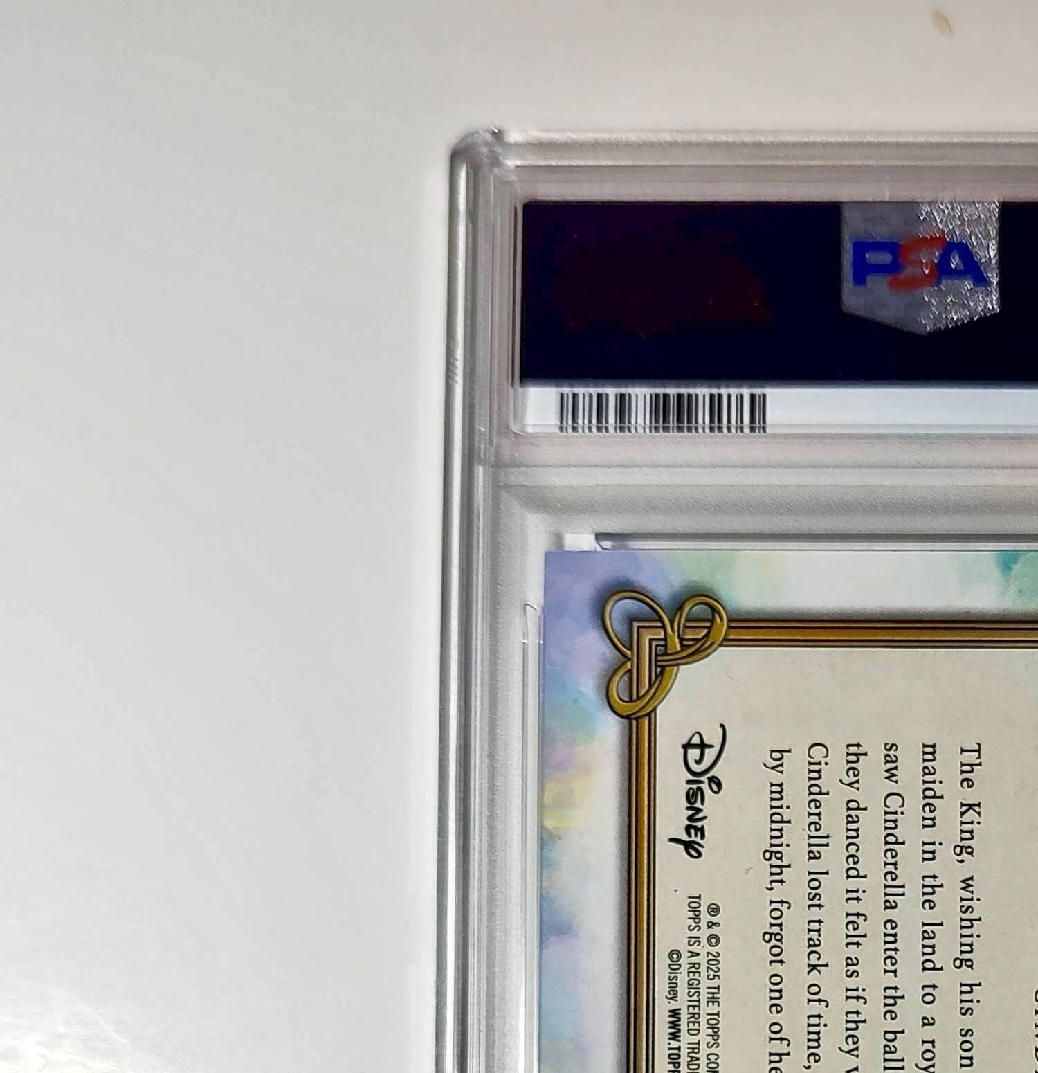 Prince Charming's Castle 2025 Topps Disney #C-4 Card Cinderella PSA 9