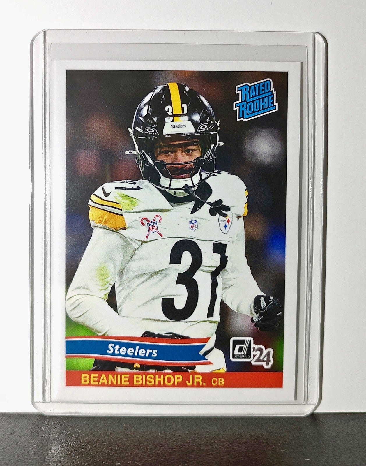 Beanie Bishop Jr. Rookie 2024 Panini Rated Rookie Retro NFL 39 Steelers 1 of 890