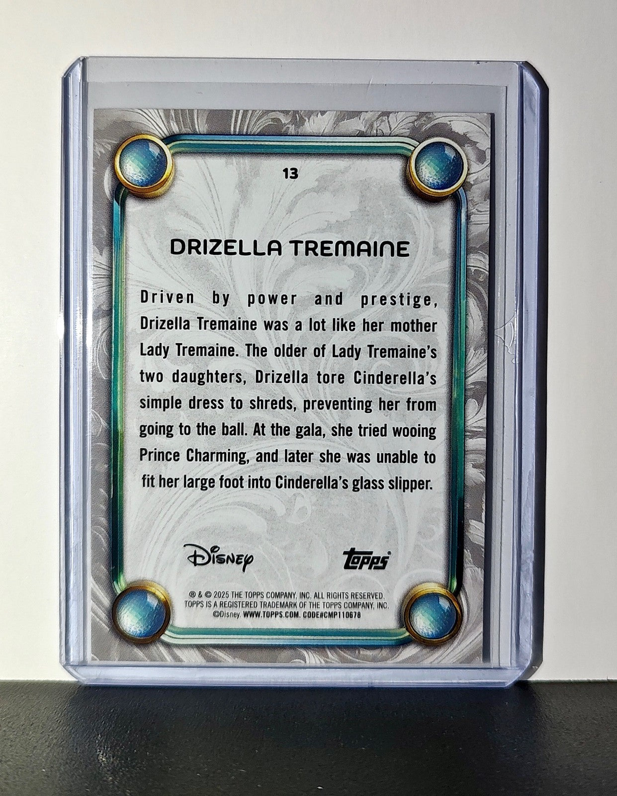 Drizella Tremaine 2025 Topps Disney Wonder #13 Card Cinderella