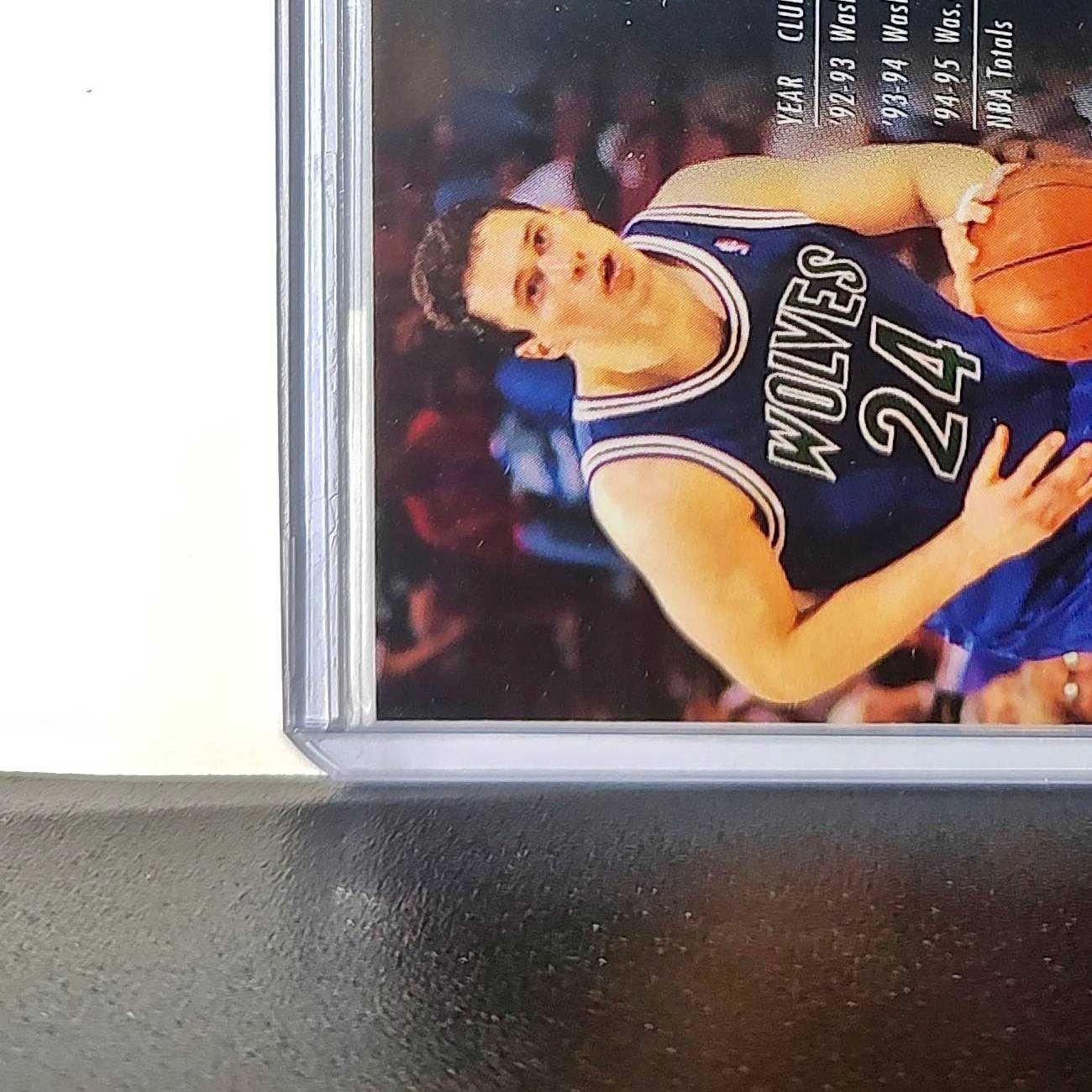 Tom Gugliotta 1995-96 Flair NBA #78 Card Minnesota Timberwolves