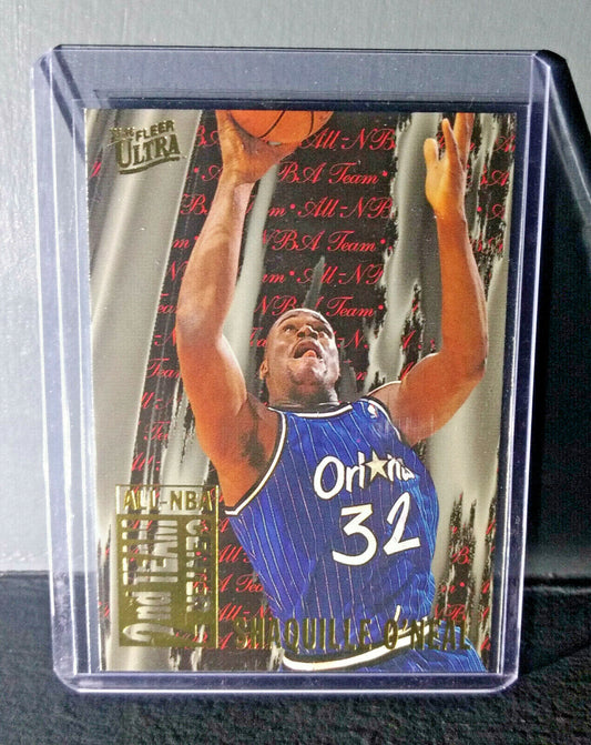 1995-96 Shaquille O'Neal Fleer Ultra All-NBA Team #8 Basketball Card