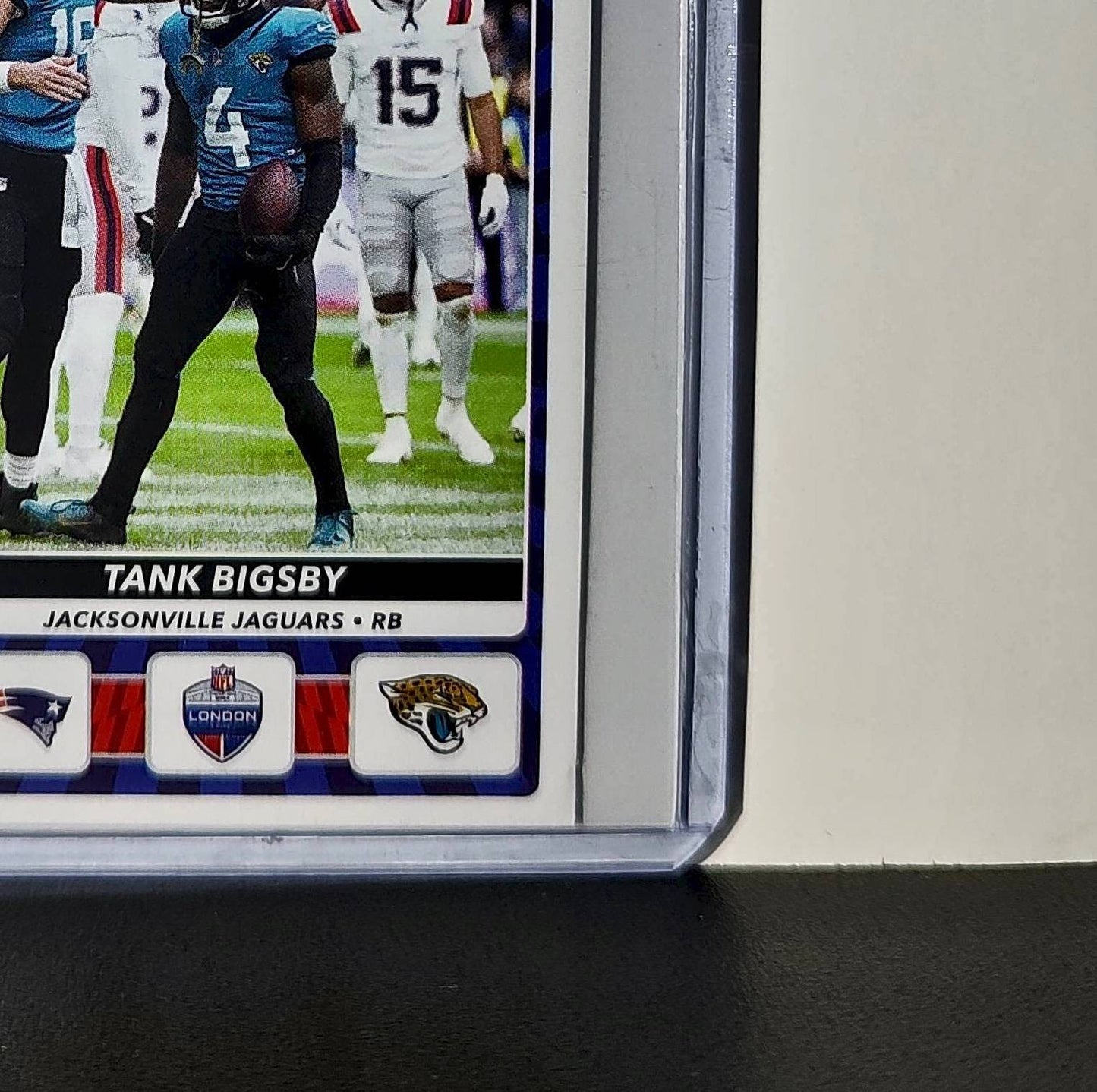 Tank Bigsby 2025 Panini NFL #14 London Games Sticker