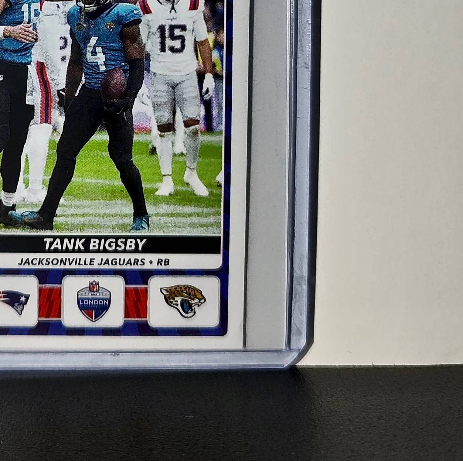 Tank Bigsby 2025 Panini NFL #14 London Games Sticker