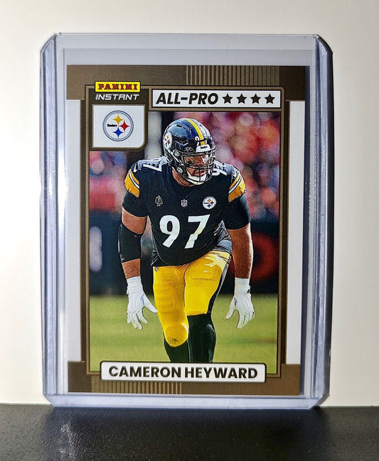 Cameron Heyward 2024 All-Pro Panini NFL #15 Football Card Steelers 1 of 101