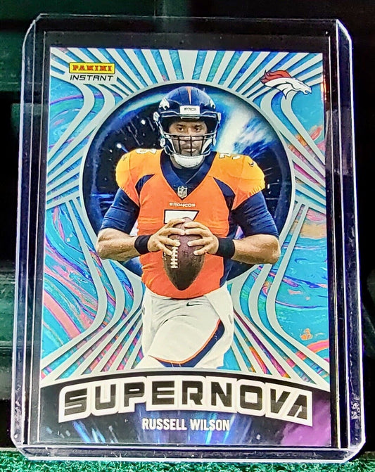 Russell Wilson 2022 Panini NFL Instant Supernova #8 Football Card 1/1523