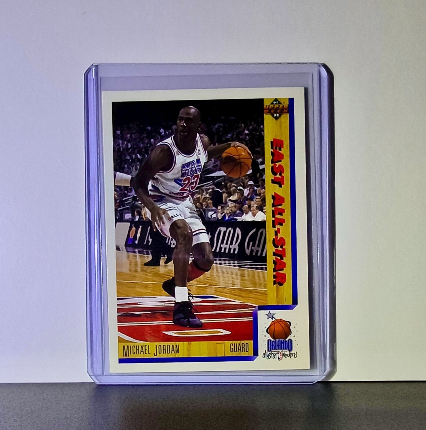 Michael Jordan 1991-92 Upper Deck All-Star #452 Basketball Card Chicago Bulls