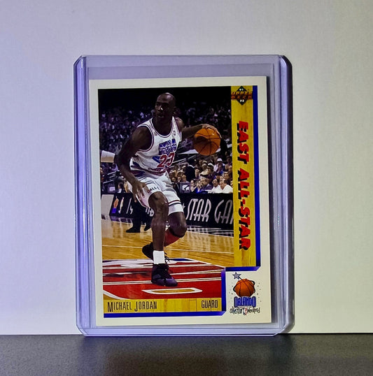Michael Jordan 1991-92 Upper Deck All-Star #452 Basketball Card Chicago Bulls