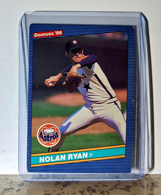 Nolan Ryan 1986 Donruss MLB #258 Baseball Card Houston Astros