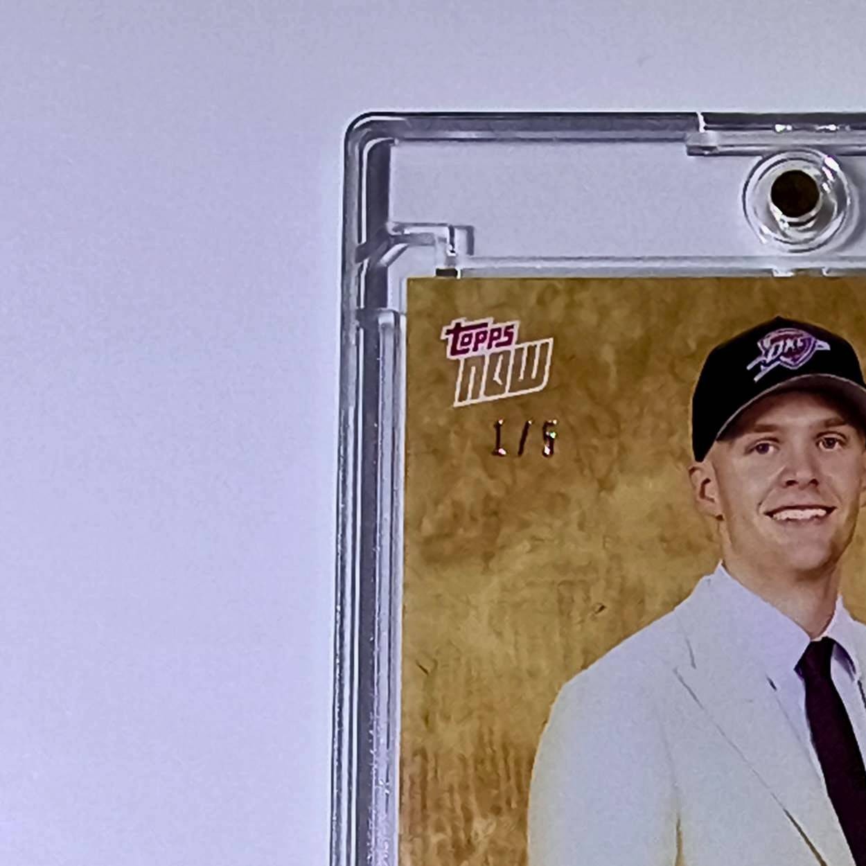 Bennett Stirtz Rookie 2026-27 Topps NBA Draft #BSTI Red Foil 1/5 Card OC Thunder