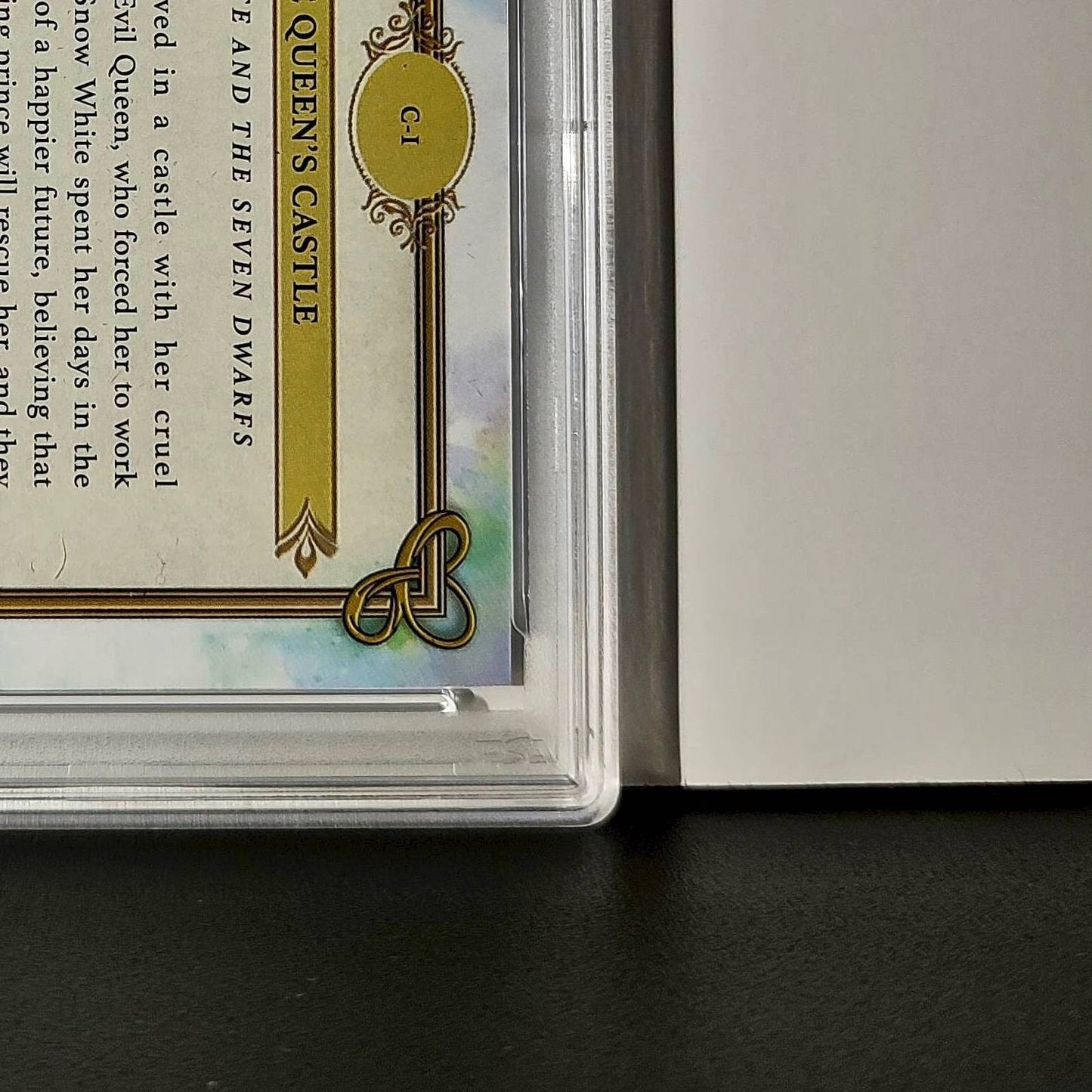 The Queen's Castle 2025 Topps Disney #C-1 Card PSA 9 MT