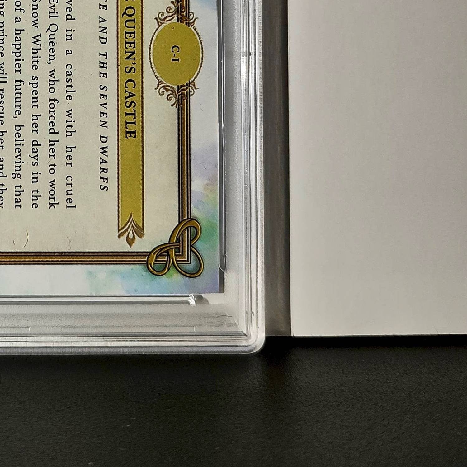 The Queen's Castle 2025 Topps Disney #C-1 Card PSA 9 MT