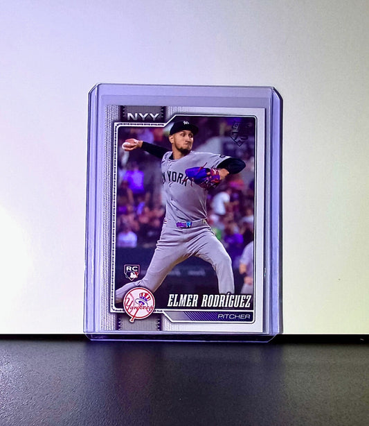 Elmer Rodríguez Rookie 2026 Topps Update MLB #US215 Card New York Yankees