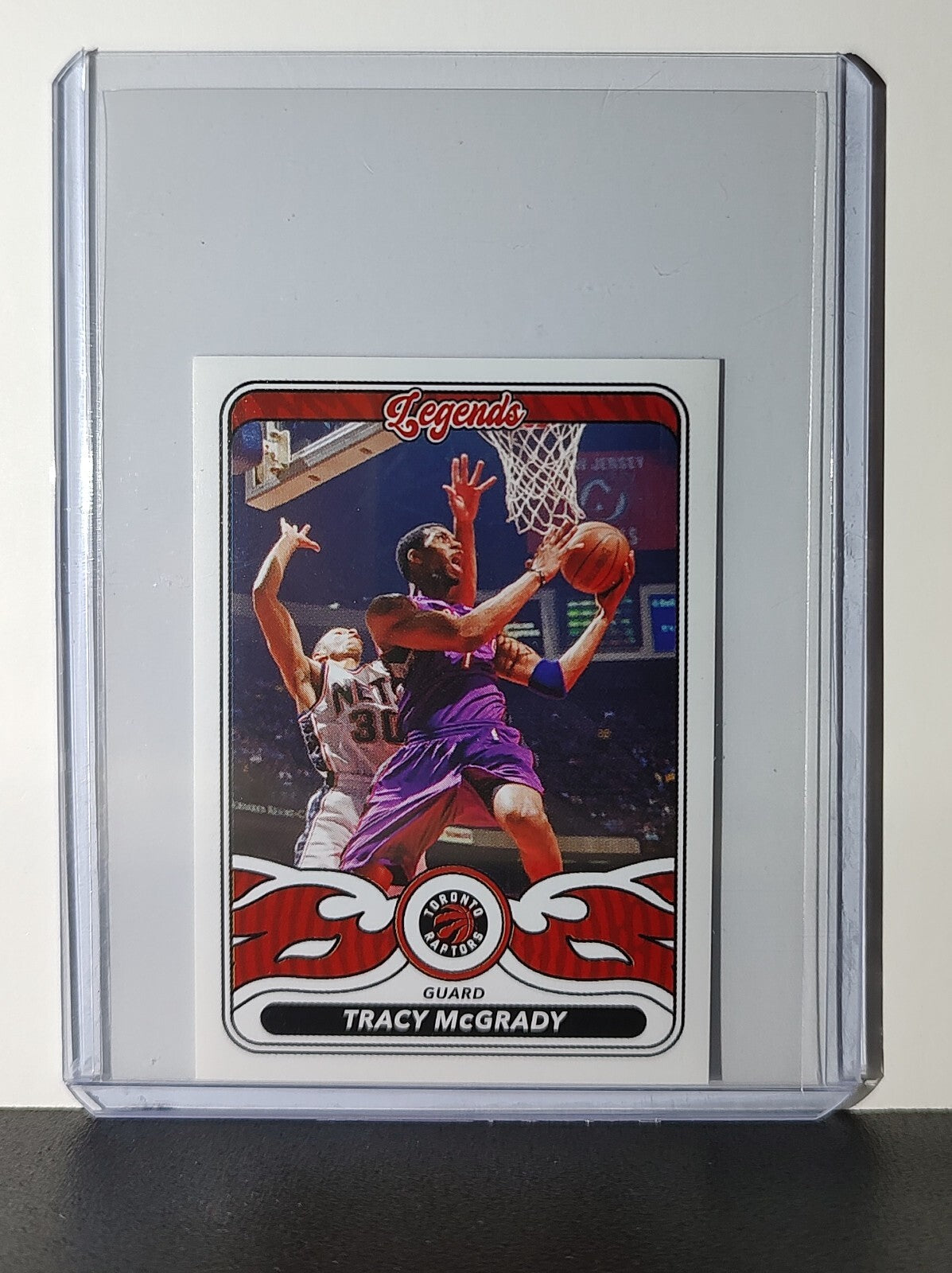 Tracy McGrady Legends 2024-25 Panini NBA #499 Sticker Card Toronto Raptors