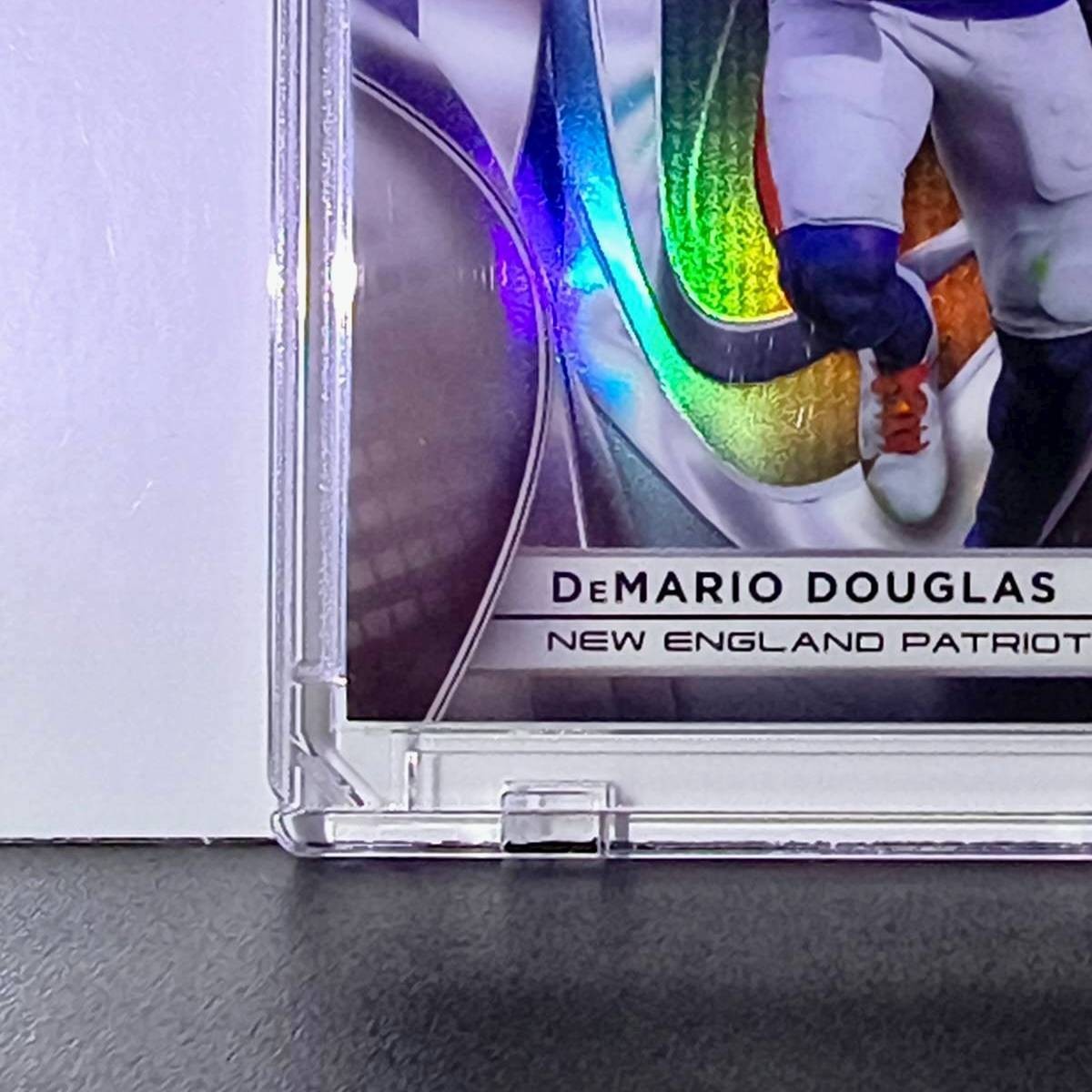 Demario Douglas 2025 NFL Topps Black Chrome #70 Silver Refractor 56/299 Patriots