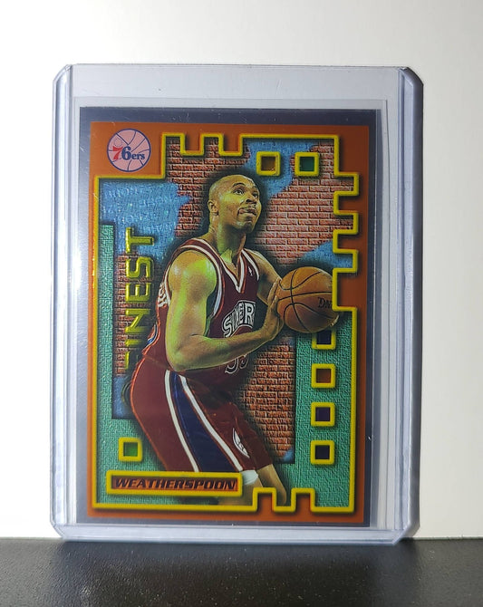 Clarence Weatherspoon 1995-96 Topps Finest NBA #M39 Mysterly