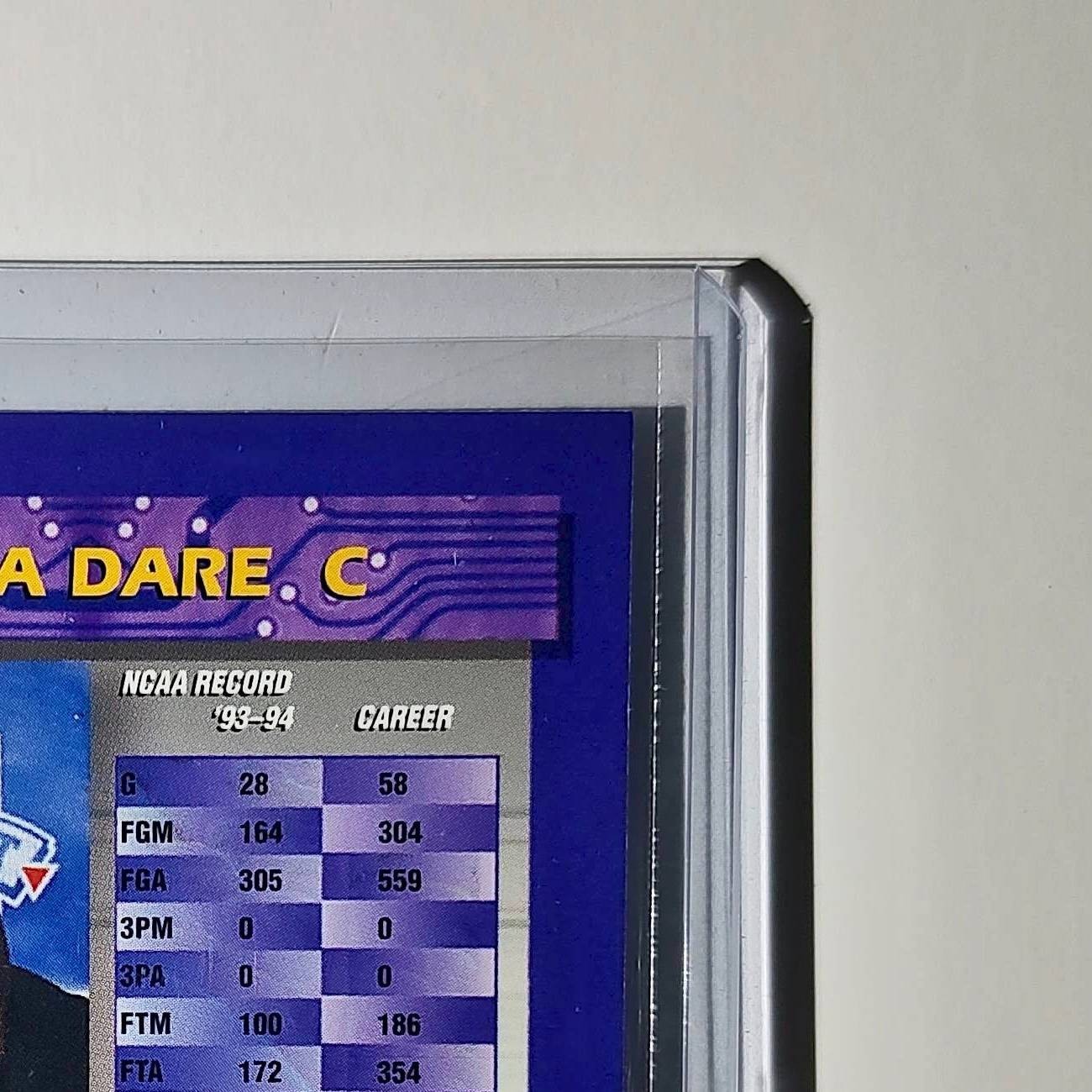 Yinka Dare Rookie 1994-95 Topps Finest #176 Basketball Card