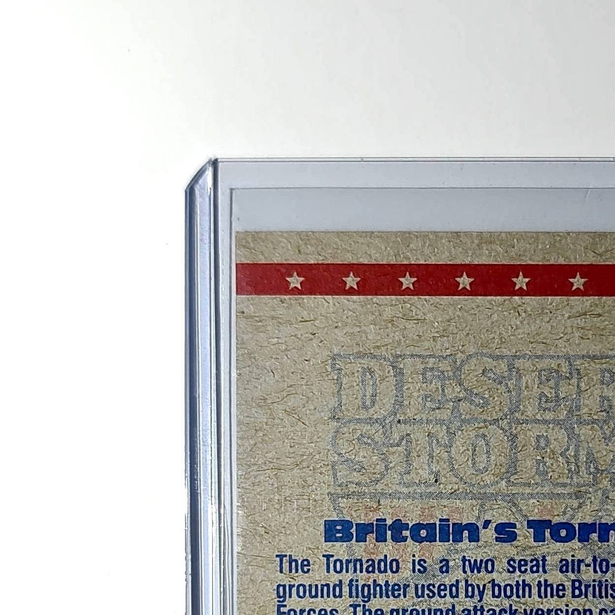 Britain’s Tornado 1991 Topps Desert Storm #19 Card