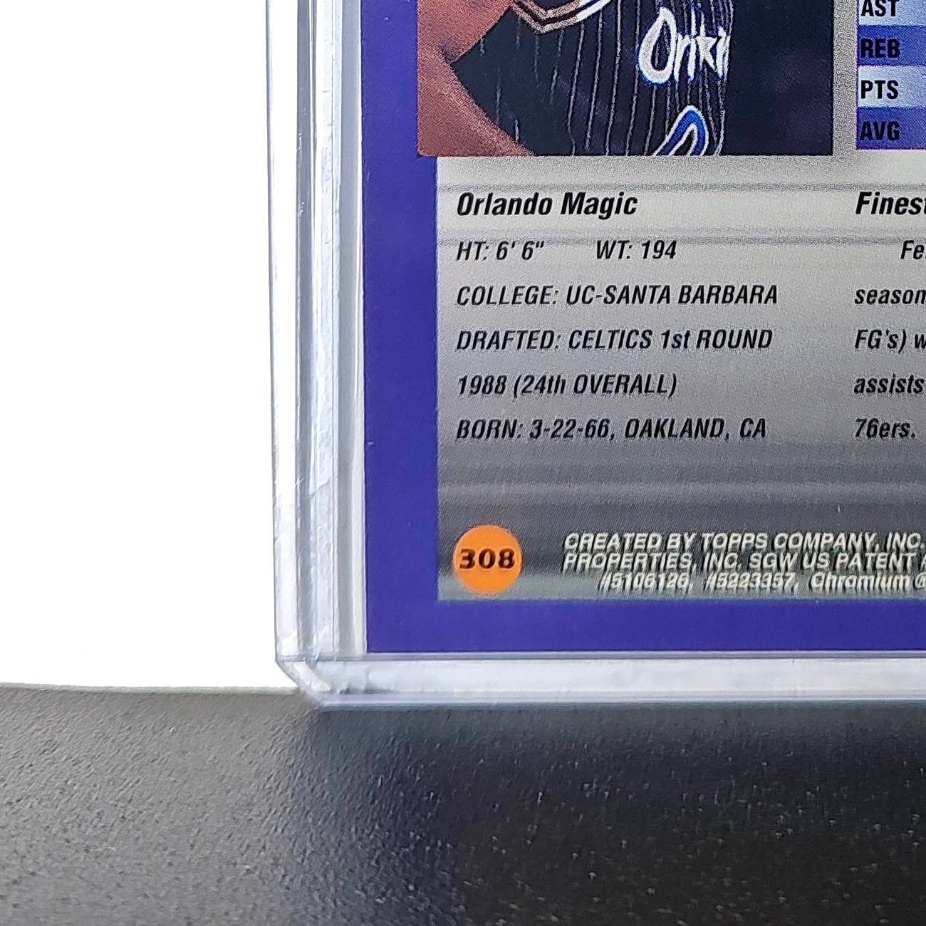Brian Shaw 1994-95 Topps Finest #308 Basketball Card