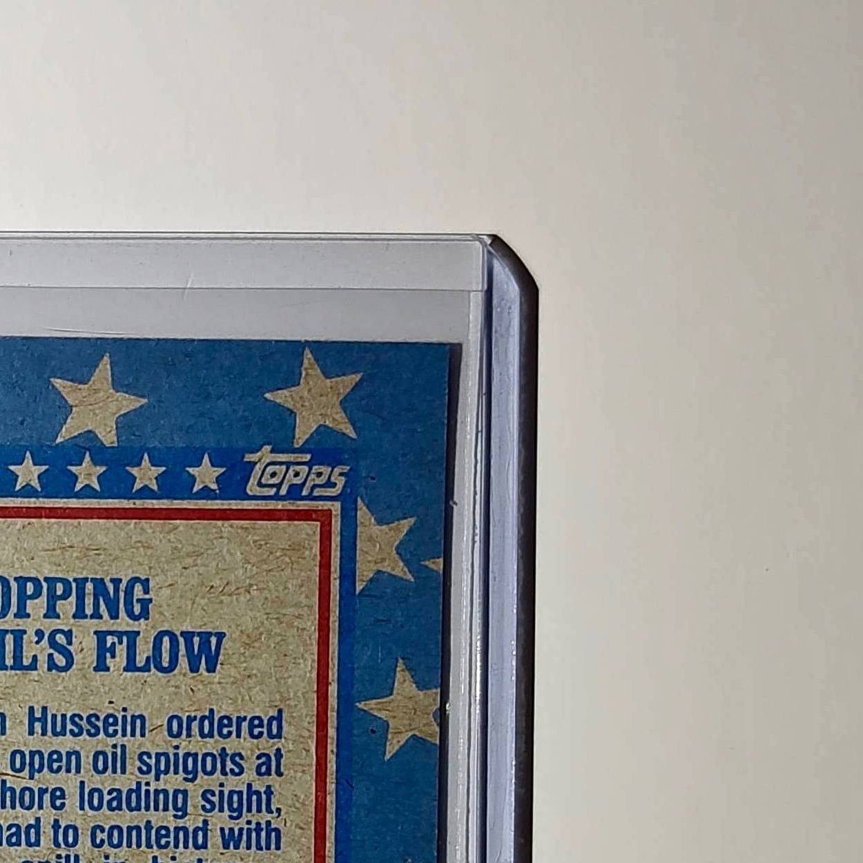Stopping the Oil’s Flow 1991 Topps Desert Storm #170 Card