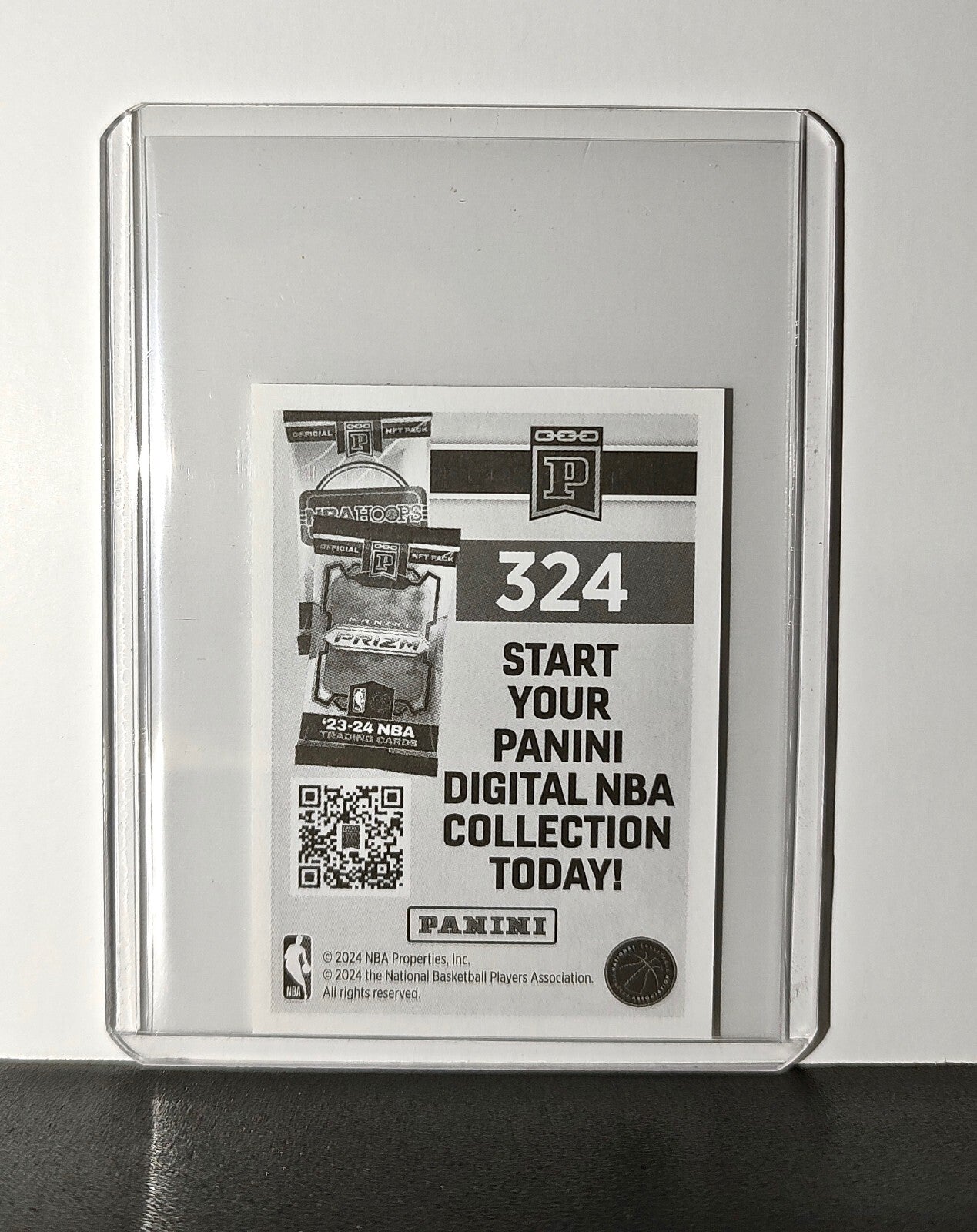 Brandin Podziemski 2024-25 Panini NBA #324 Sticker Golden State Warriors