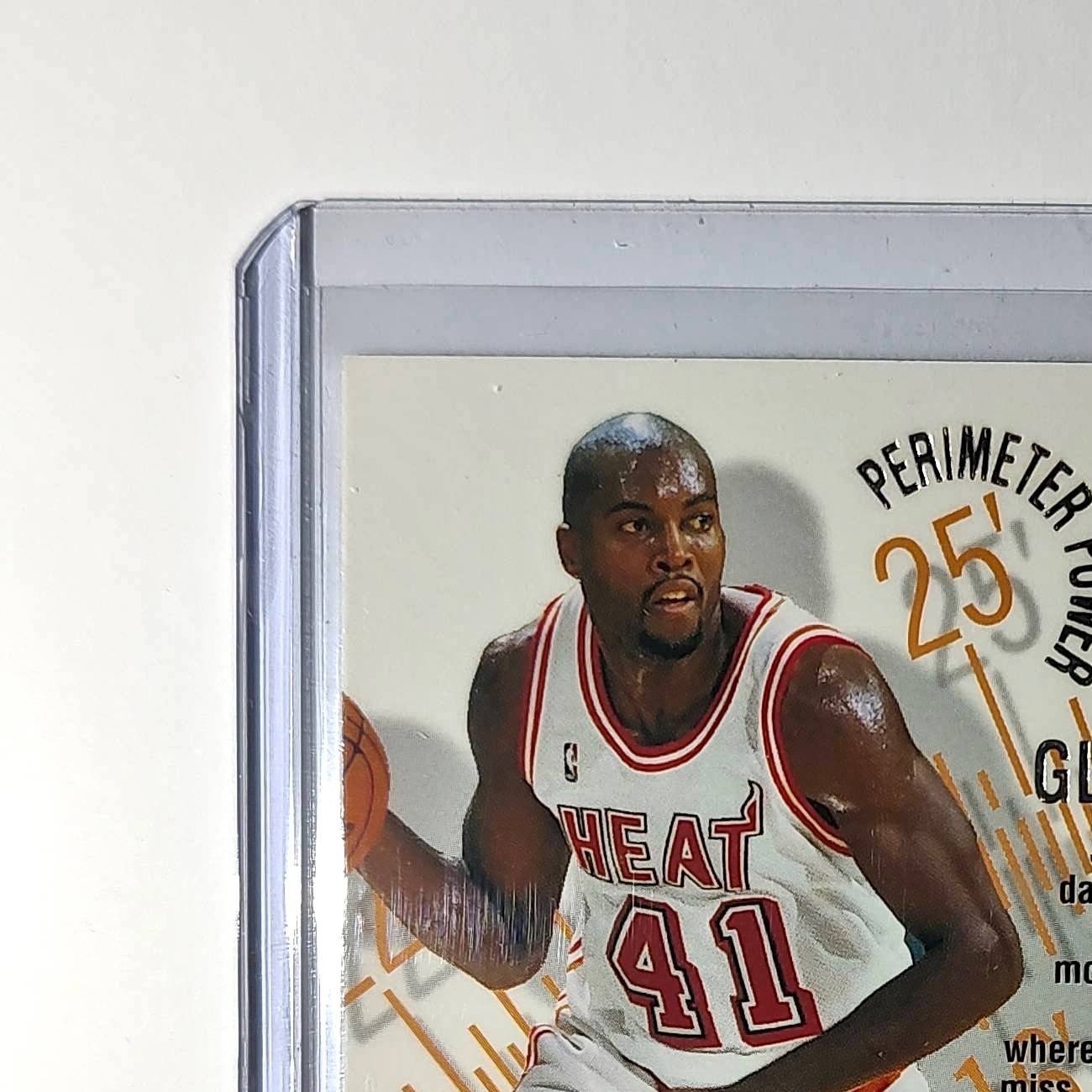 Glen Rice 1995-96 Flair NBA #10 Perimeter Power Card