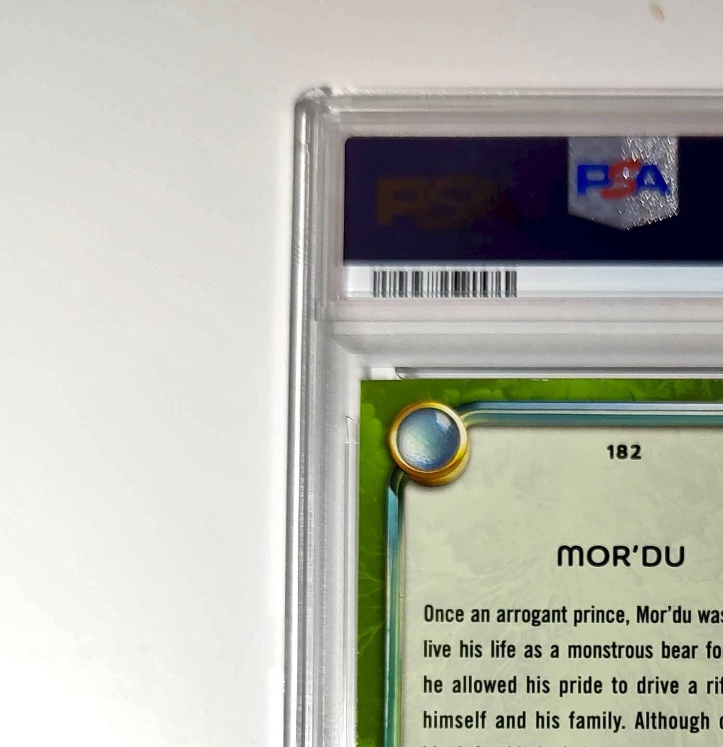 Mor'Du 2025 Topps Disney Wonder #182 Card Brave PSA 9