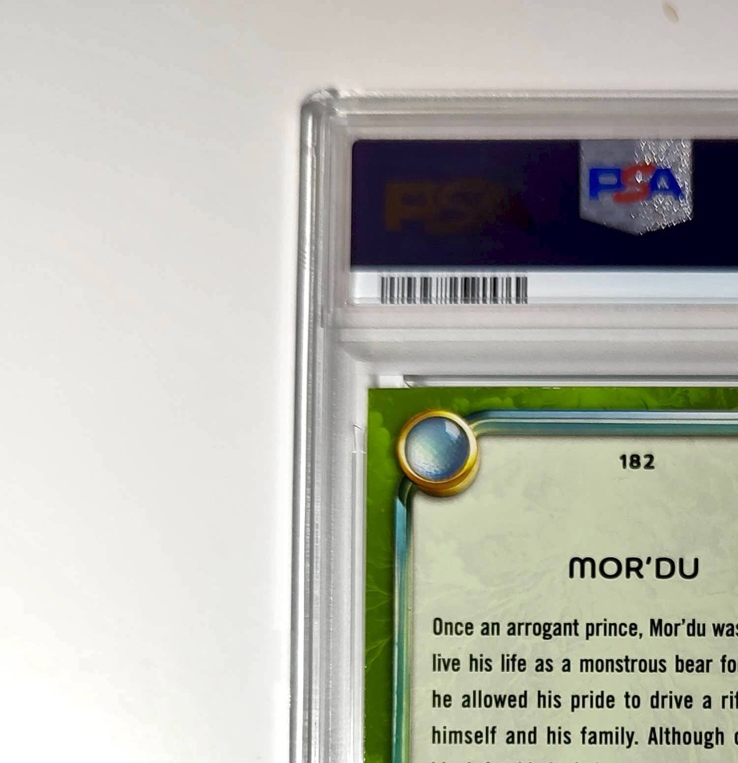 Mor'Du 2025 Topps Disney Wonder #182 Card Brave PSA 9