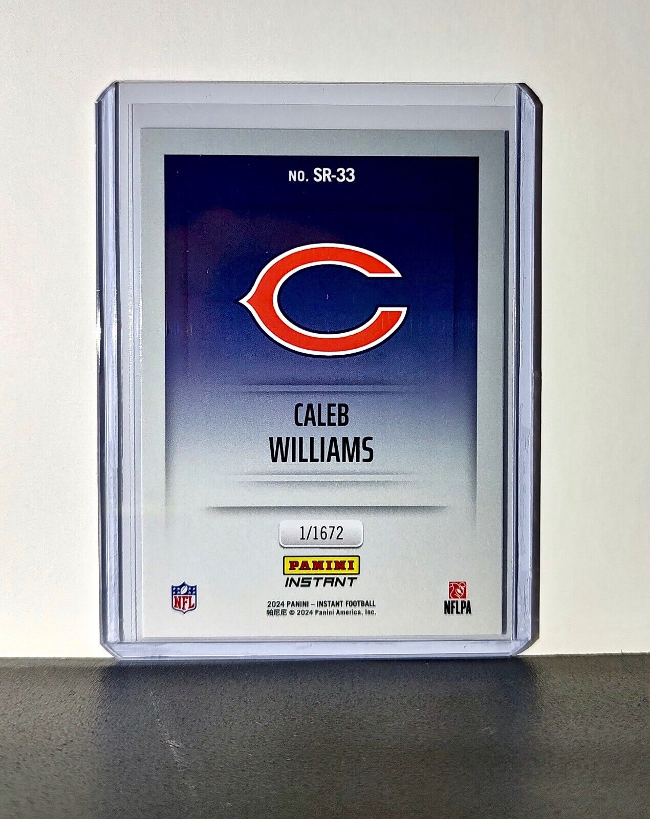 Caleb Williams 2024 Panini NFL Studio Rookies #33 Card Chicago Bears 1/1672