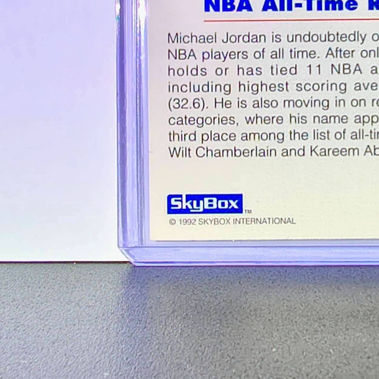 Michael Jordan 1992-93 Skybox USA Basketball #45 HOF Xe1X 1