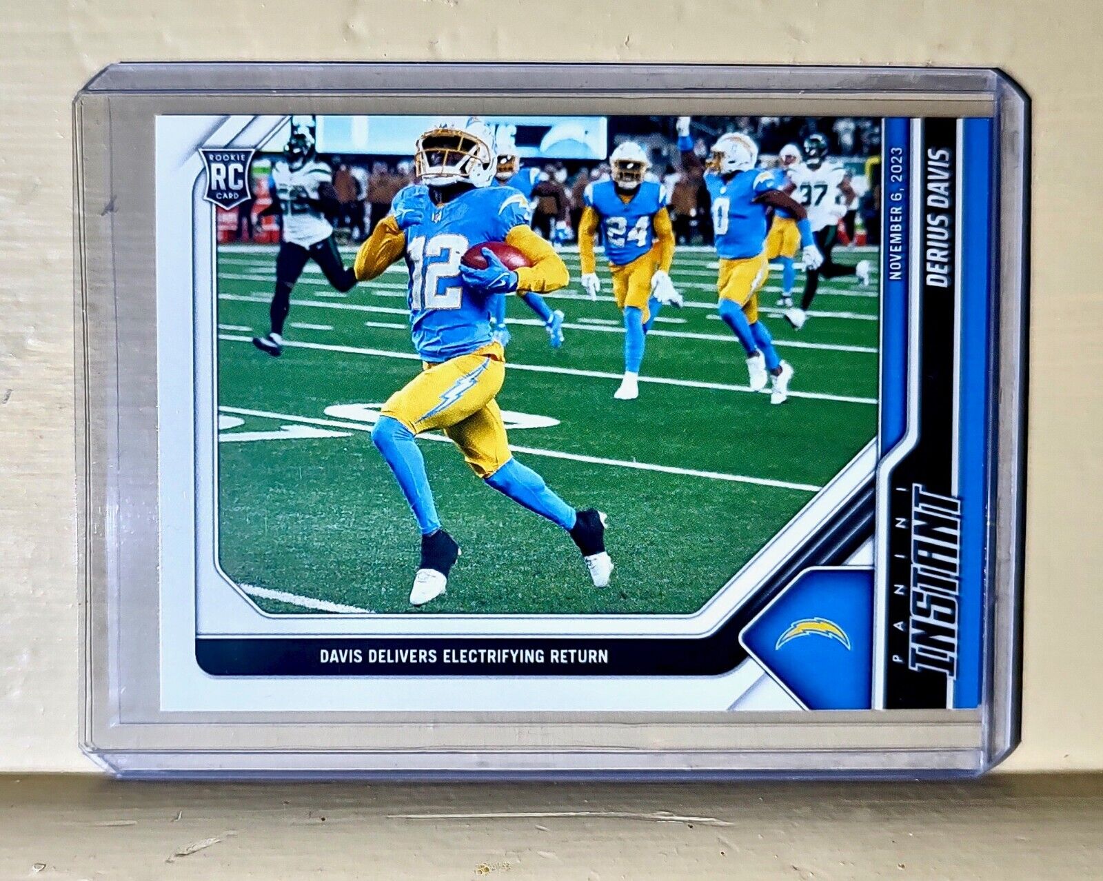 Derius Davis 2023 Panini NFL Rookie Football #40 Card 1 of 62 Chargers