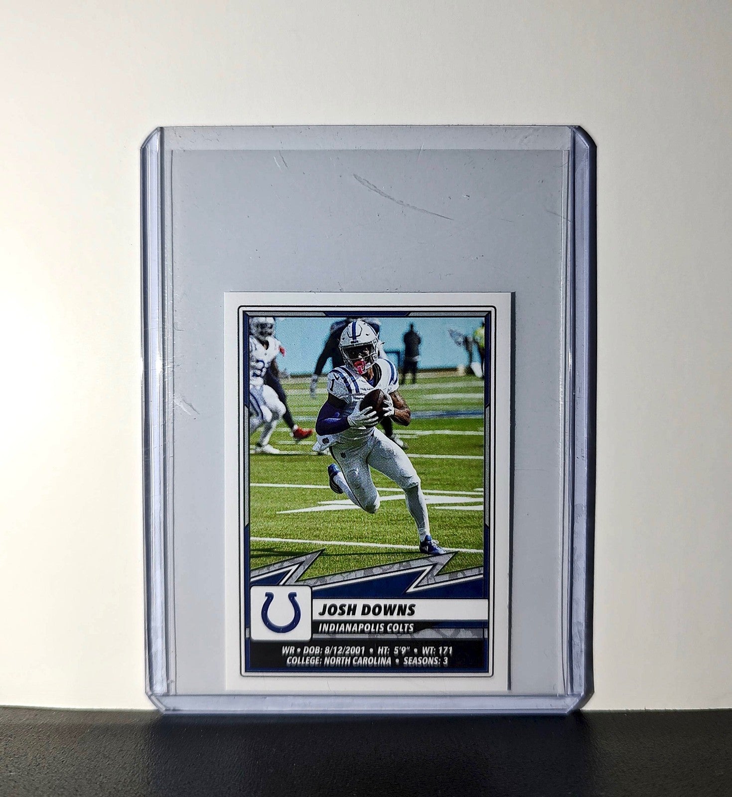 Josh Downs 2025 Panini NFL #190 Sticker Indianapolis Colts