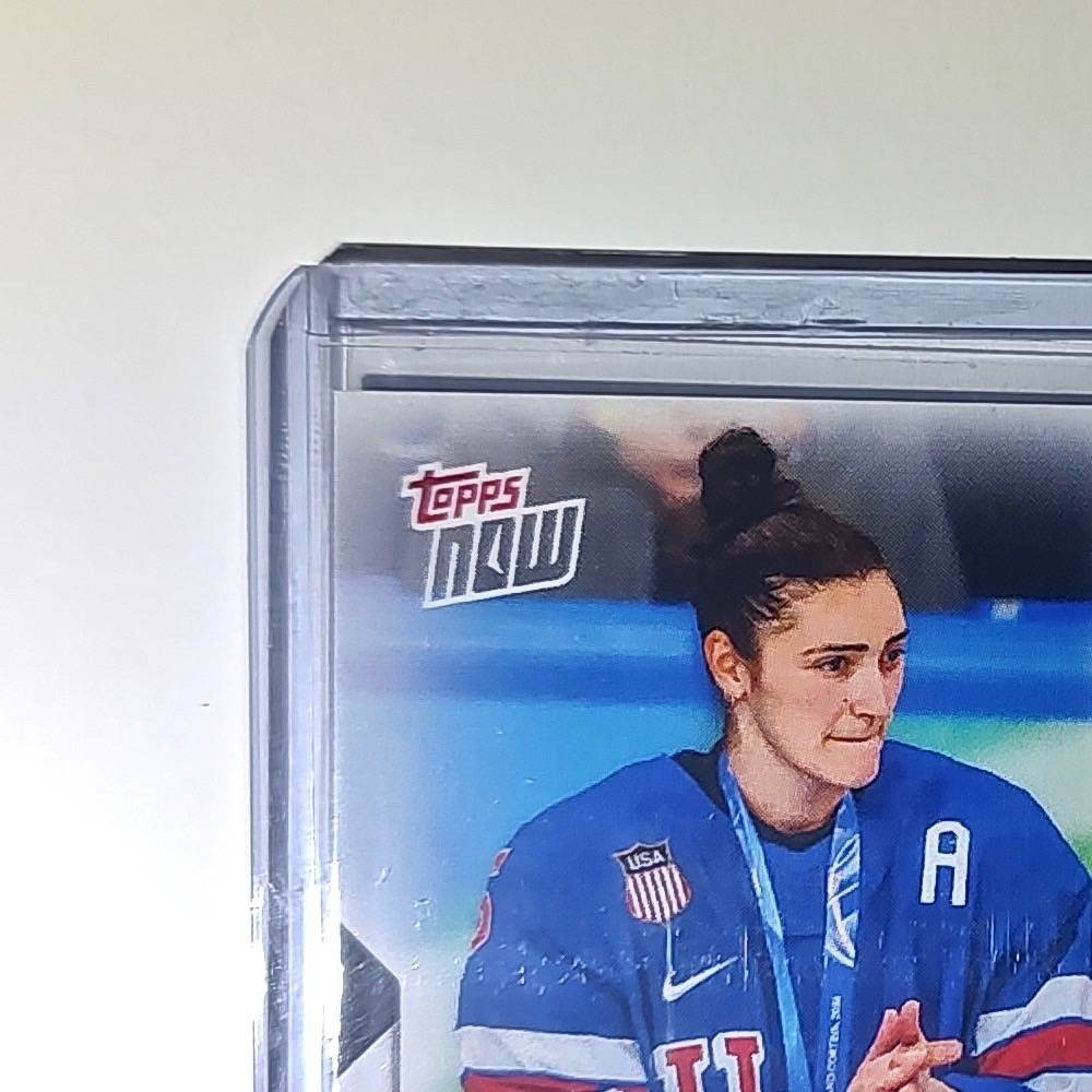 Megan Keller / Jack Hughes 2026 Topps Now #19 Team USA Olympics Card