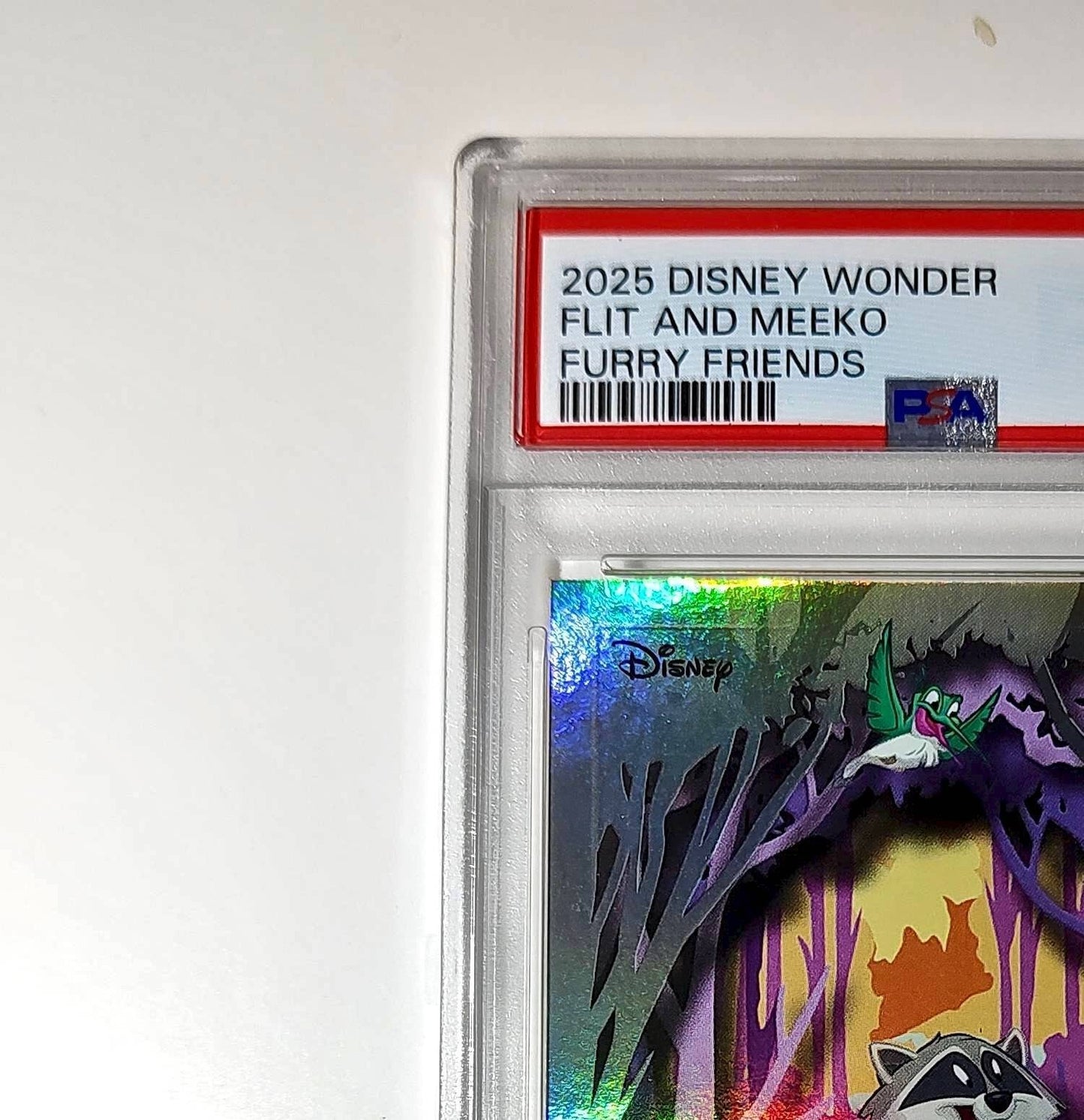 Flit and Meeko 2025 Topps Disney #FF-14 Furry Friends Card Pocahontas PSA 9 MT