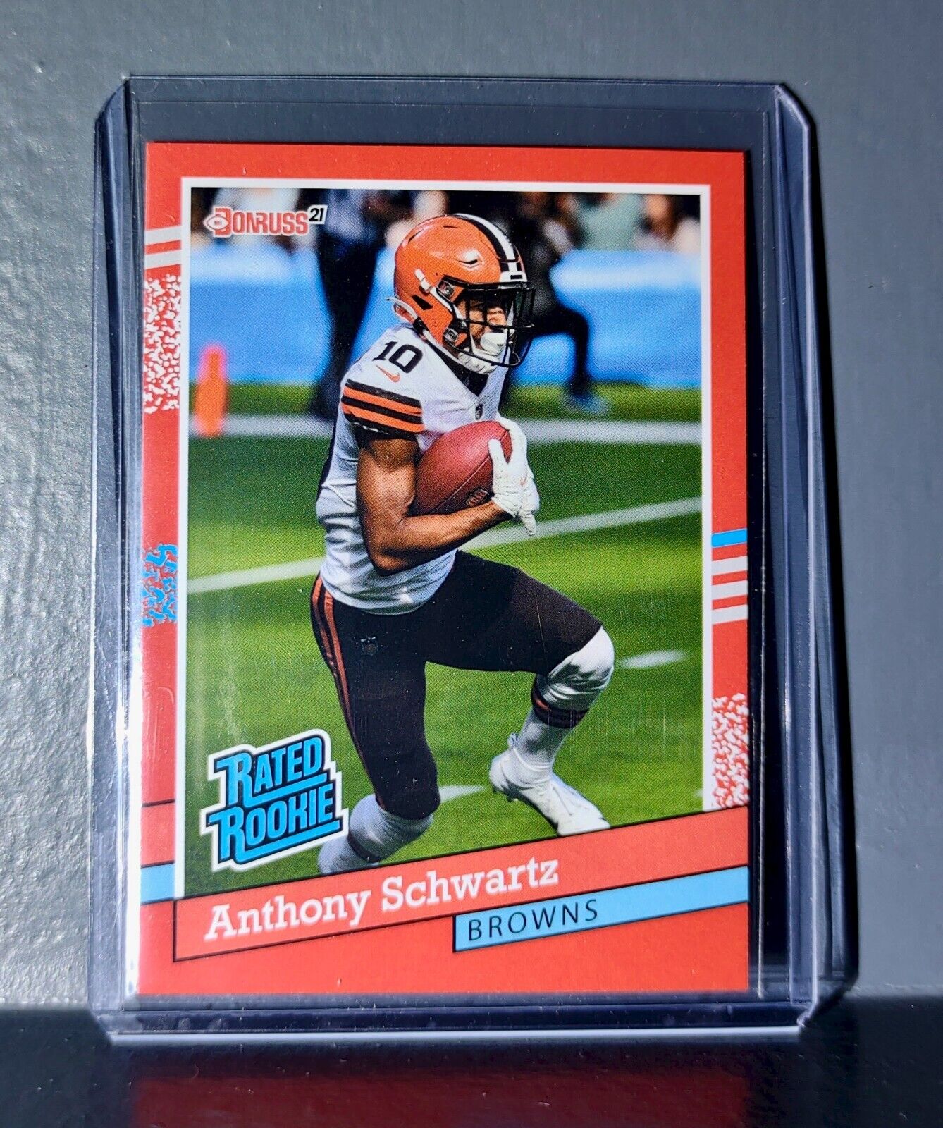 Anthony Schwartz 2021 Panini NFL Rated Rookie Retro #27 Rookie Card 1/2231