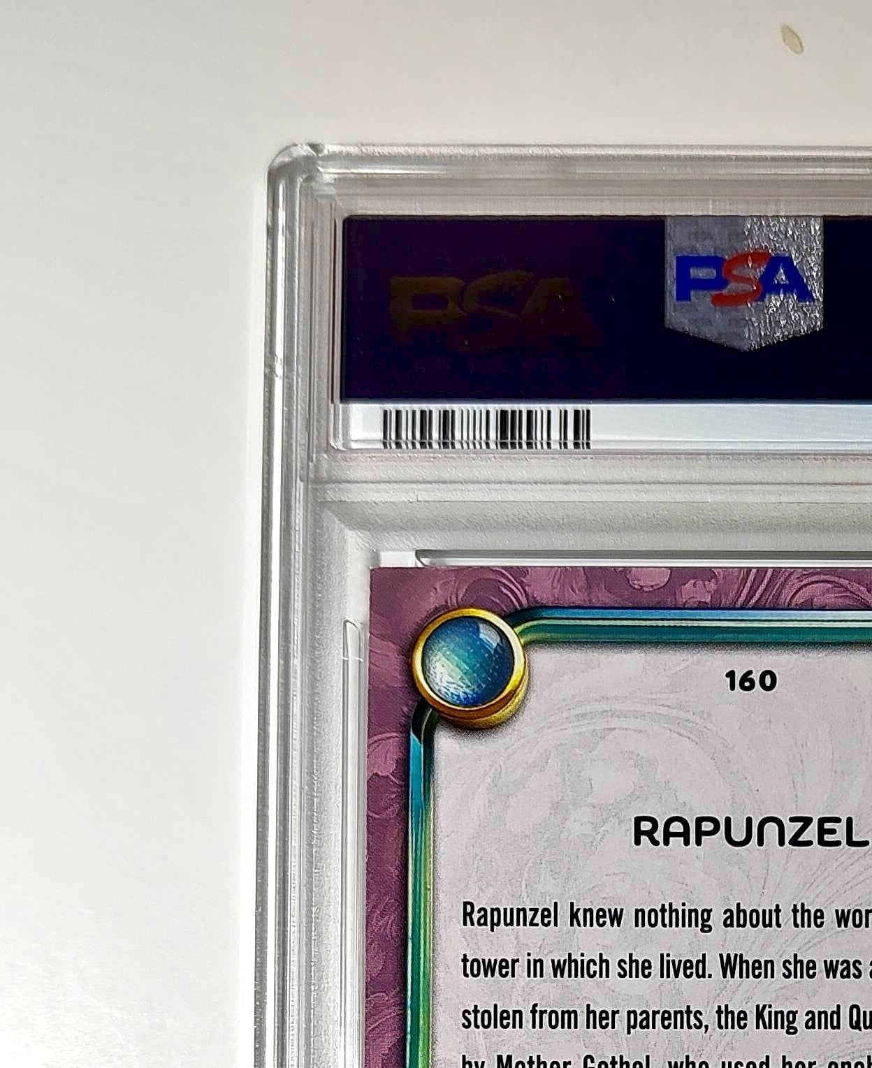 Rapunzel 2025 Topps Disney Cartoon Princess #160 Card Tangled PSA 9 MT