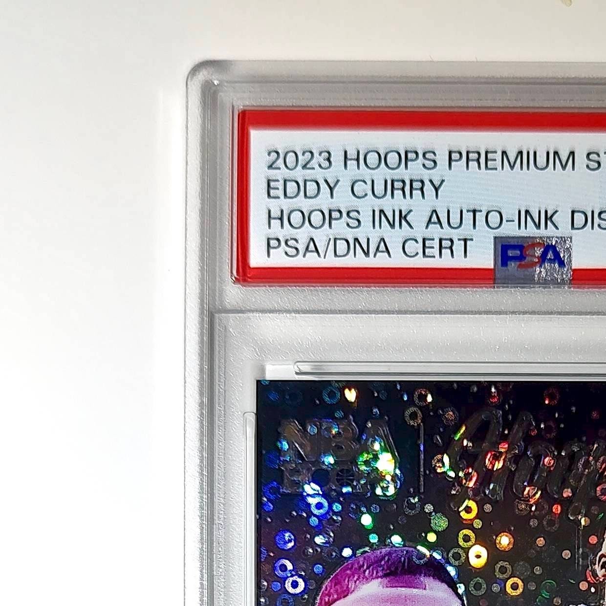 Eddy Curry 2023 Panini Premium NBA Hoops #HI-CUR Hoops Ink PSA 10 Auto 10