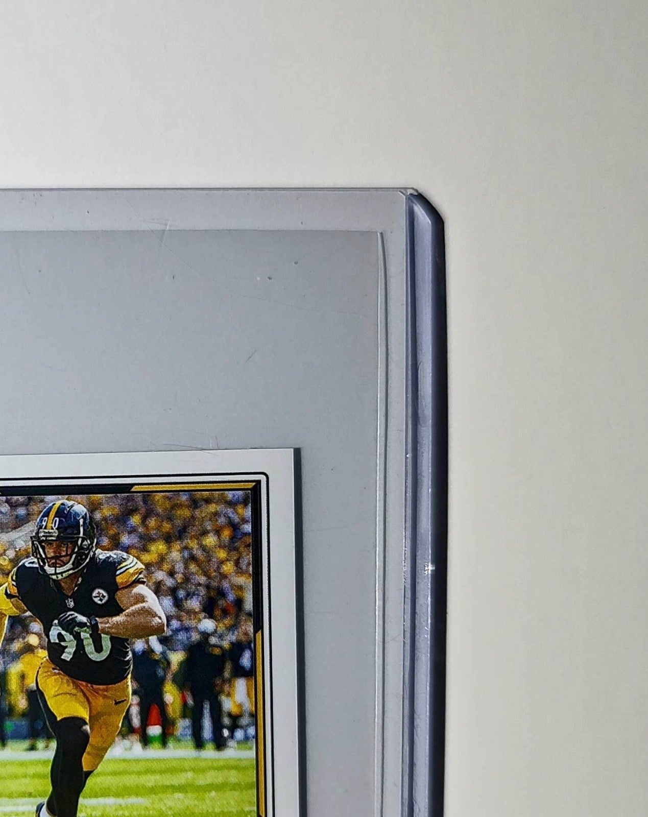T.J. Watt 2025 Panini NFL #161 Sticker Pittsburgh Steelers