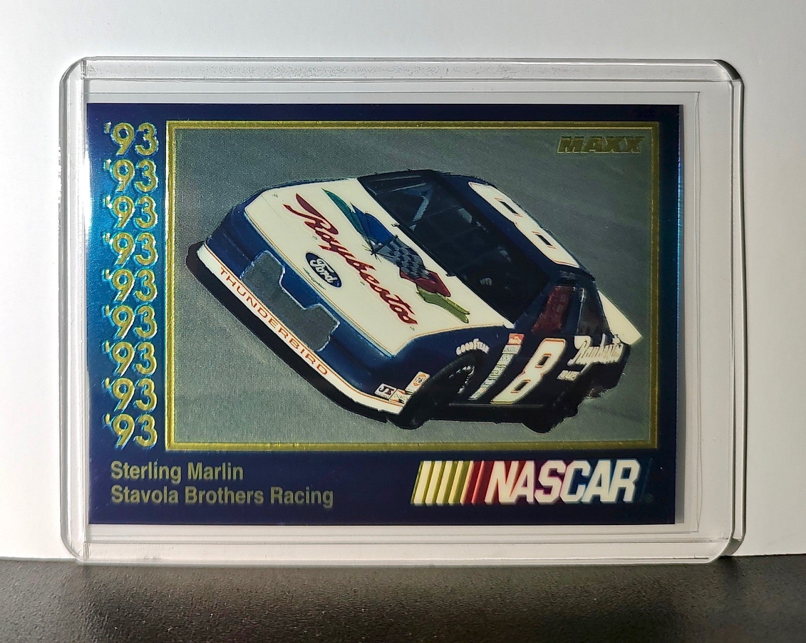 Sterling Marlin 1993 Maxx Premier Plus Racing #64 NASCAR Stavola Brothers Racing