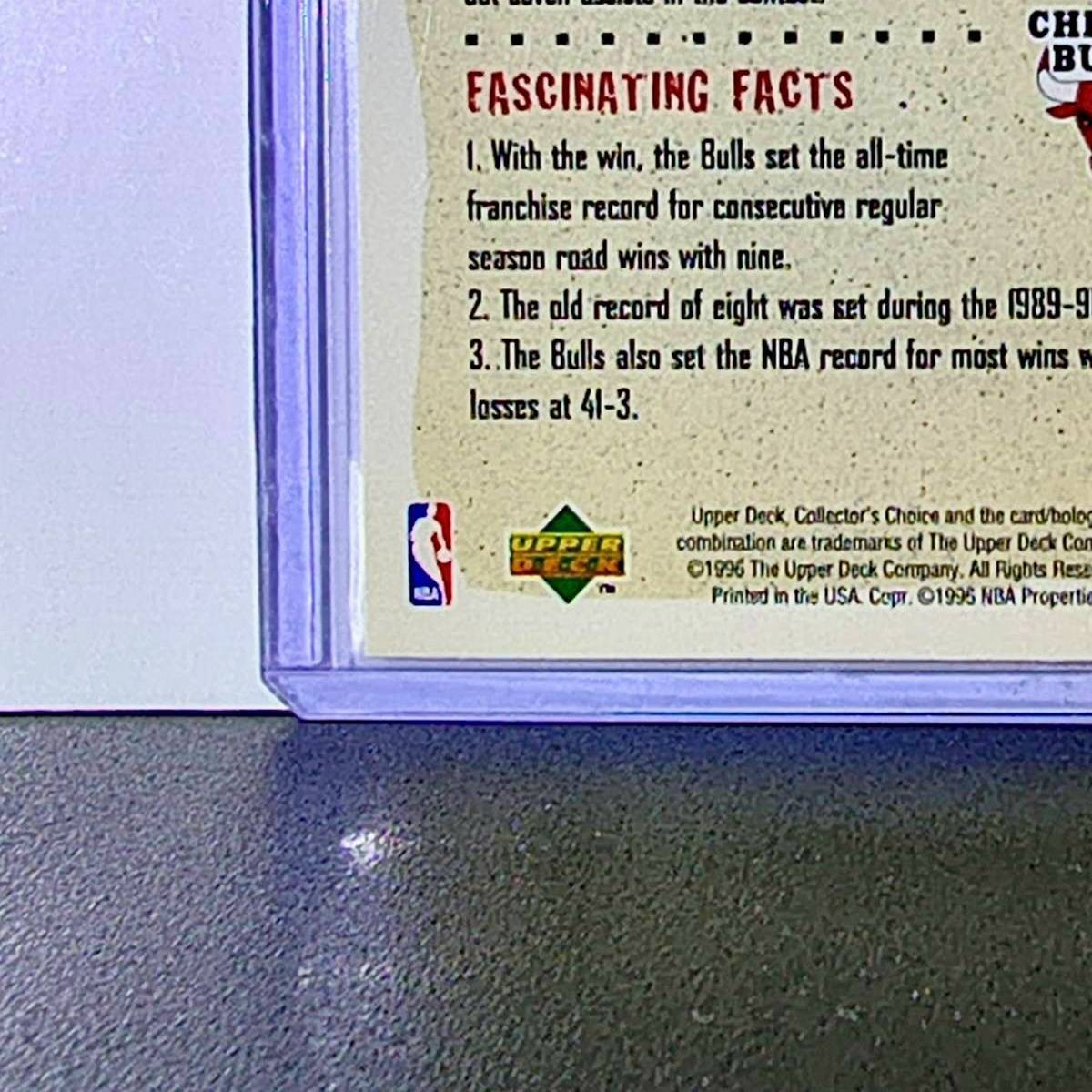 Michael Jordan 1996-97 Upper Deck Collector's Choice #25 Basketball Card Bulls