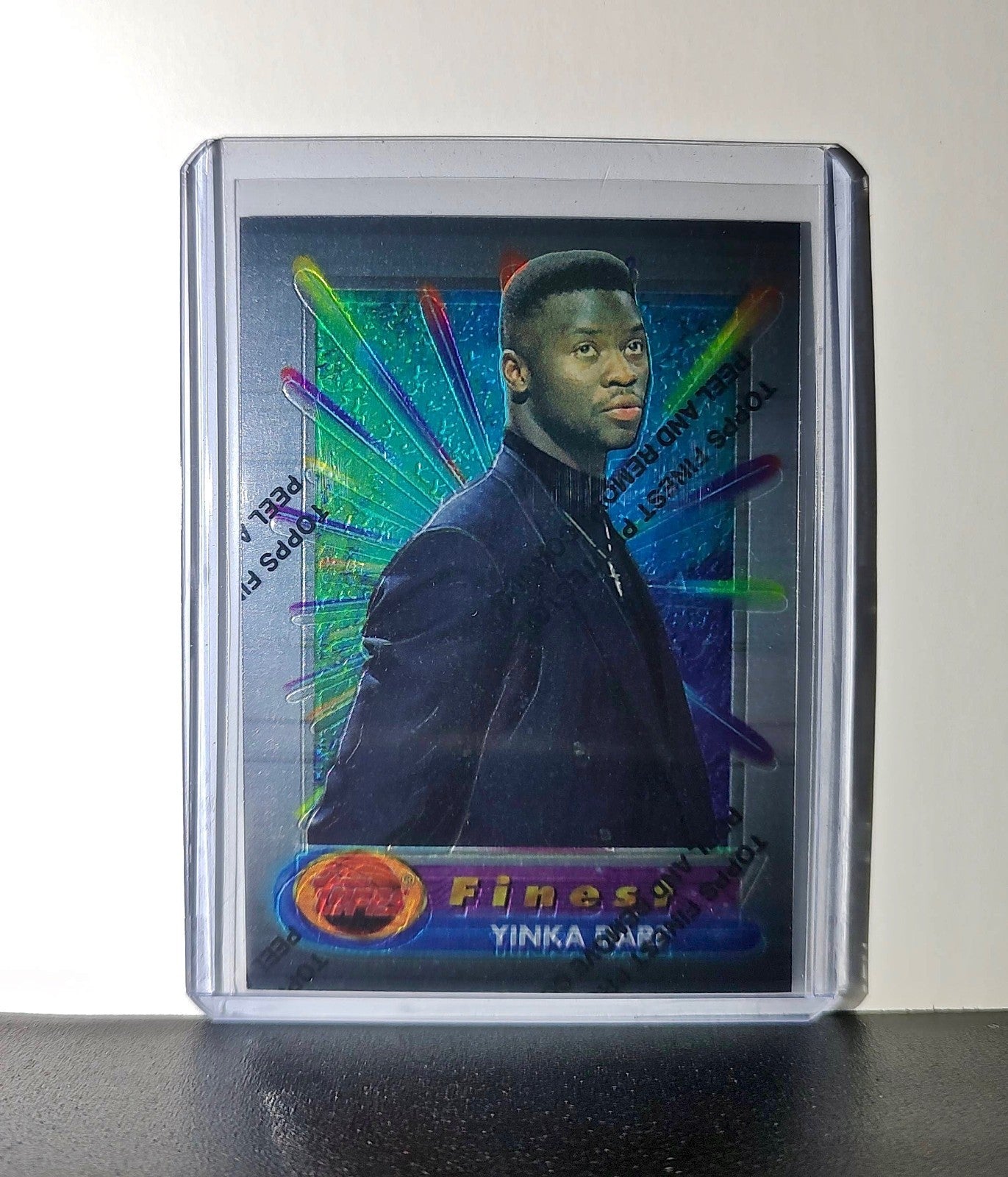 Yinka Dare Rookie 1994-95 Topps Finest #176 Basketball Card