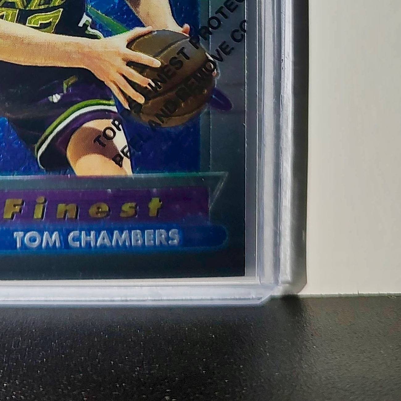 Tom Chambers 1994-95 Topps Finest #242 Basketball Card