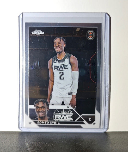 Somto Cyril 2023-24 Topps Chrome Overtime #23 Card RWE