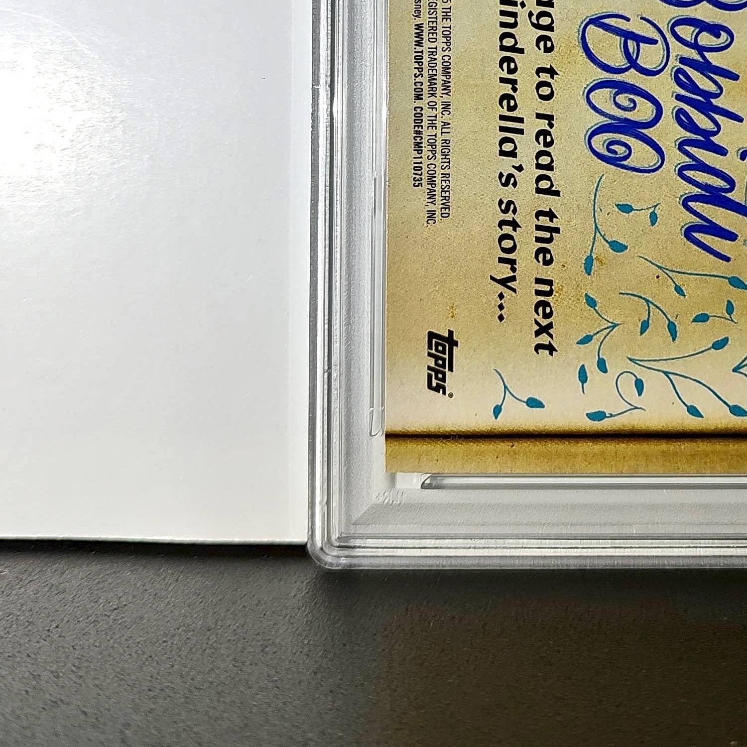 Jaq and Gus steal the key to free Cinderella 2025 Topps Disney #C75-21 PSA 9