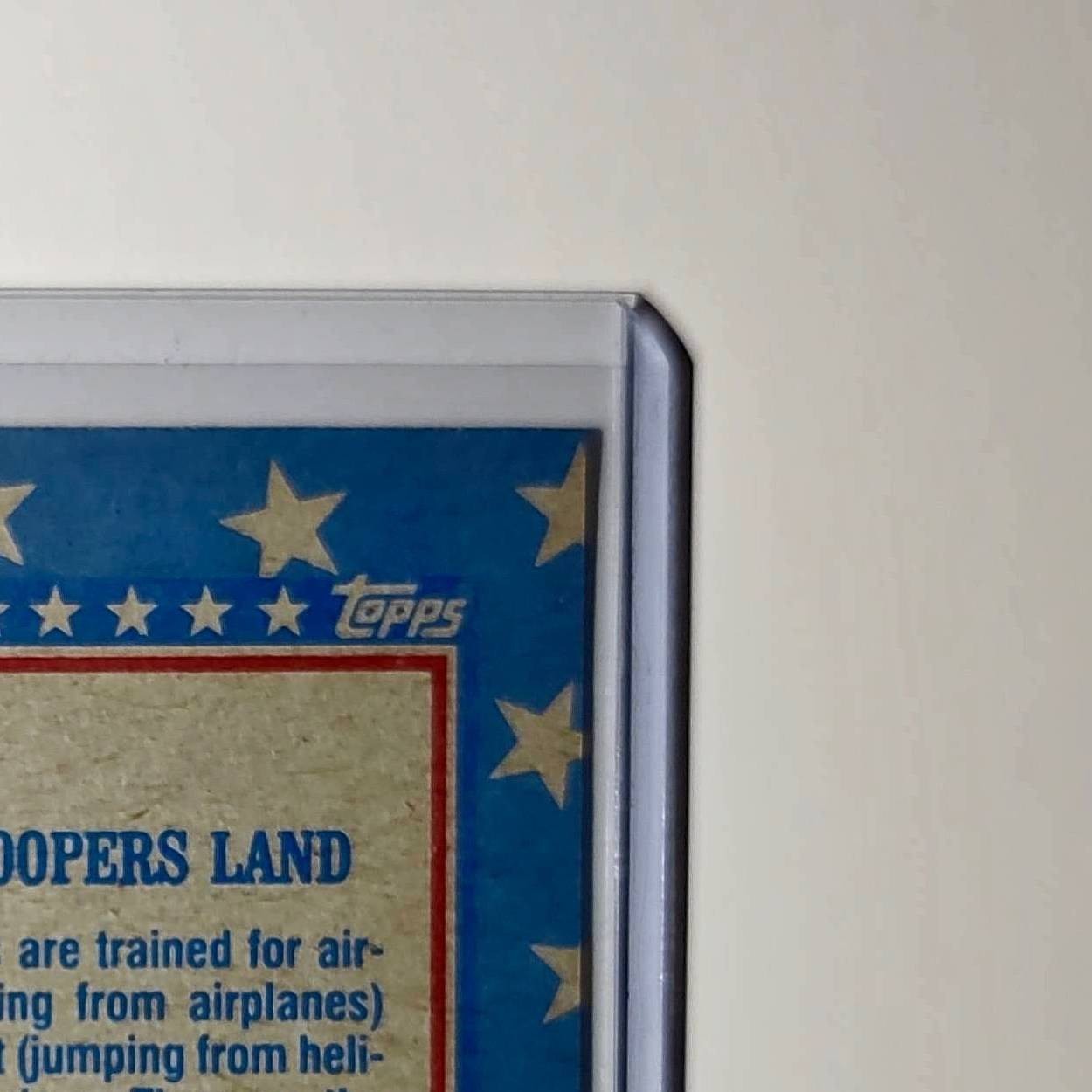 Paratroopers Land 1991 Topps Desert Storm #162 Card