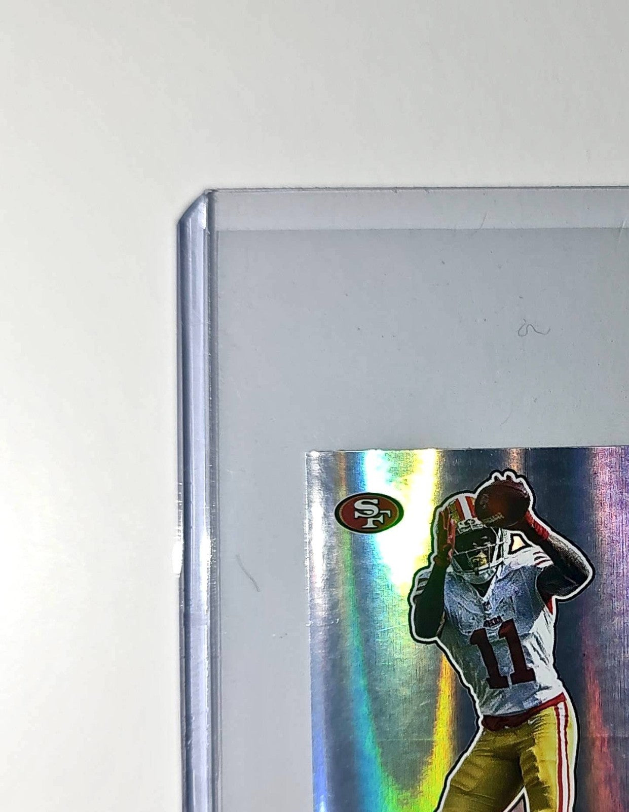 Brandon Aiyuk 2025 Panini NFL #519 Foil Sticker 49ers