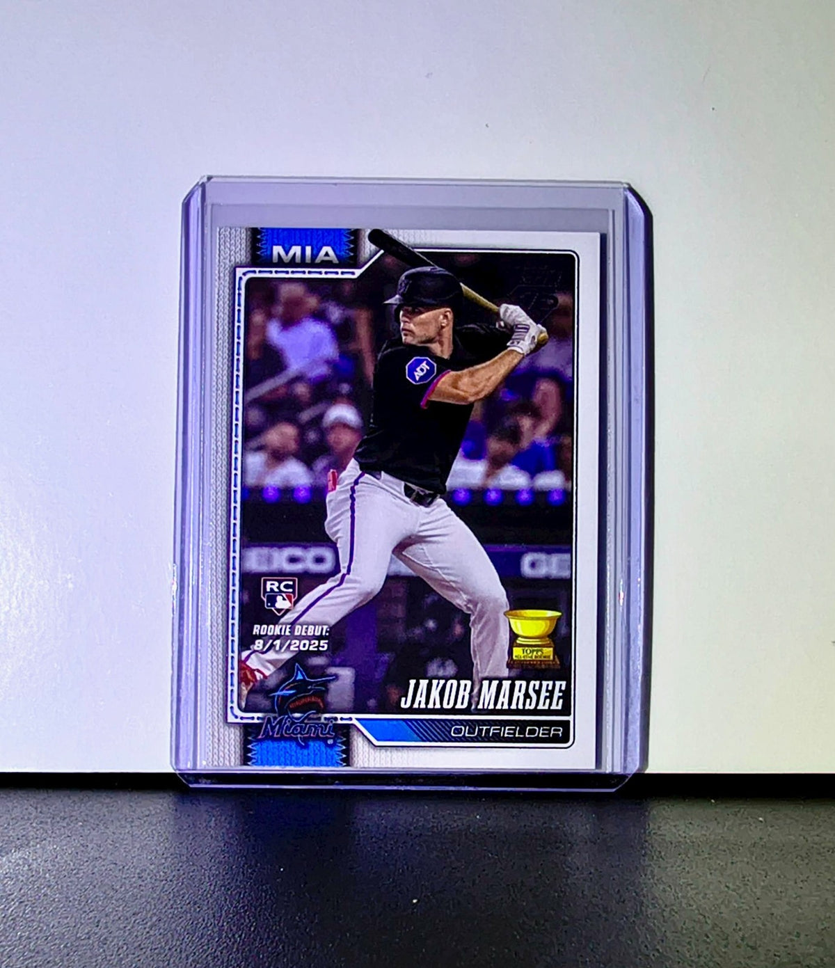 Jakob Marsee Rookie 2026 Topps Update MLB #US323 Card Miami Marlins